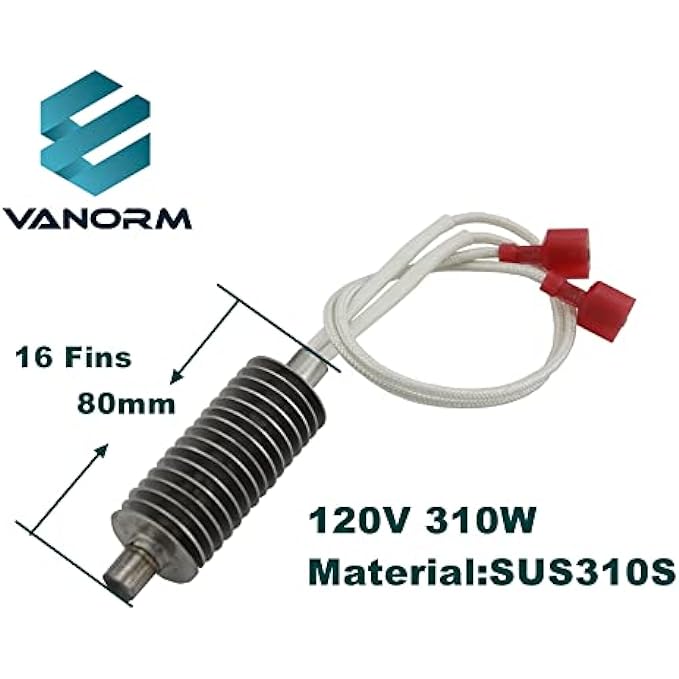 Harman Pellet Stove Igniter Upgrade Replacement 3-20-677200 16Fins 310watts, Stainless - Image 4