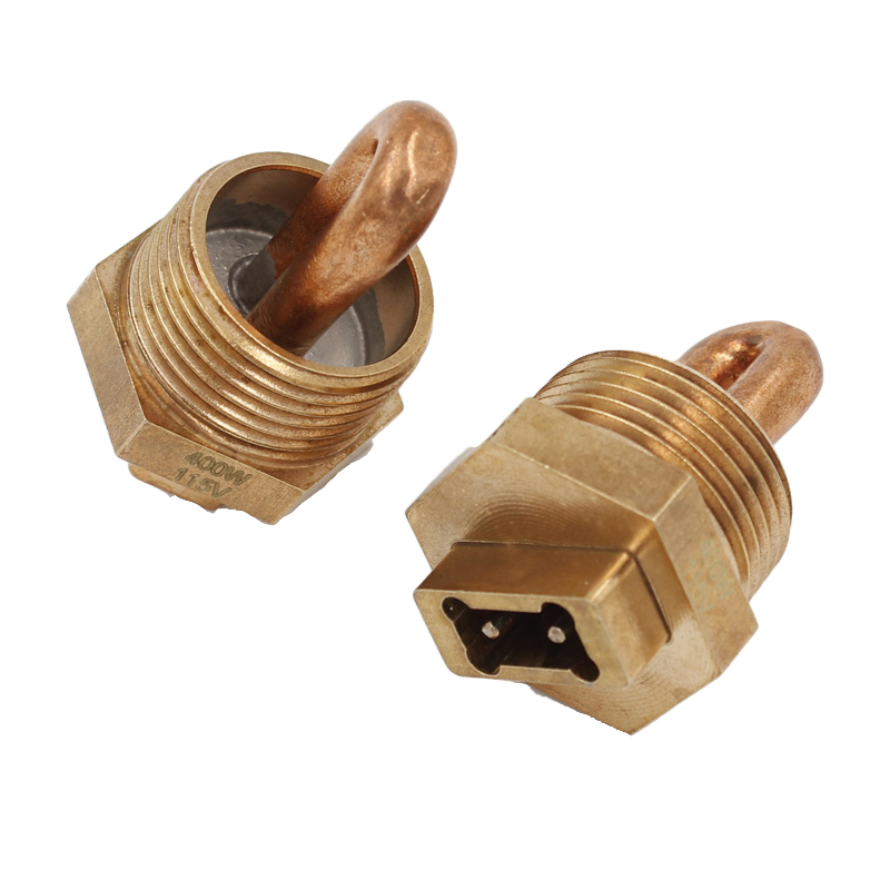 3100003 Motorblokk merülőfűtő 1" NPT menetes sárgaréz adapter 120V 400W - Image 6