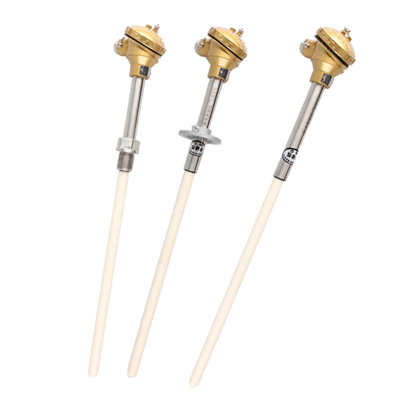 High Temperature Thermocouple S/R/B Platinum Rhodium Thermocouple with Corundum Tube - Image 5