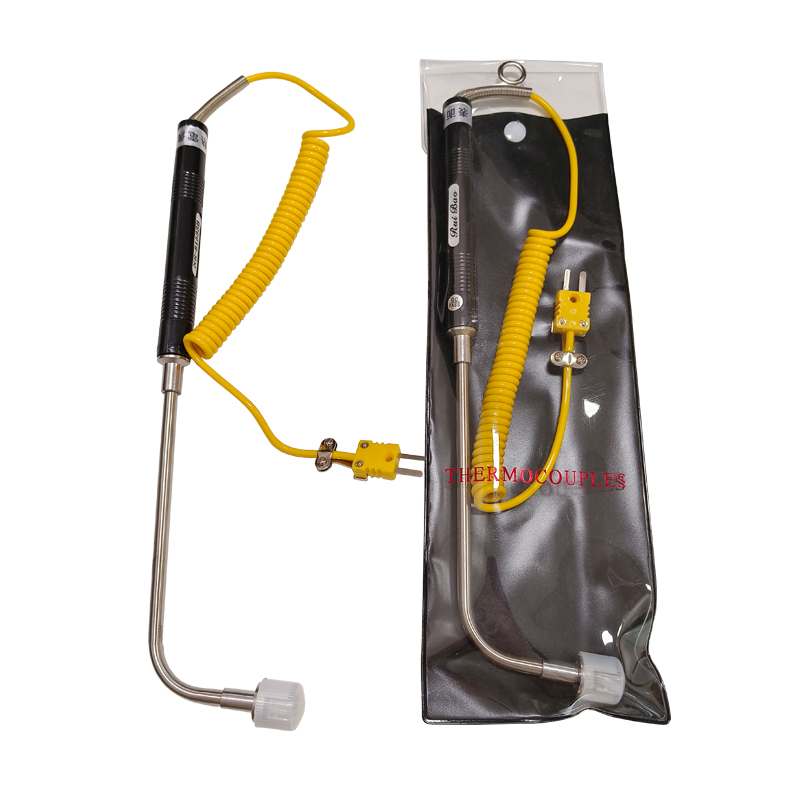 WRNM-01/02 K Type Temperature Sensor Probe Hand Holder Surface Thermocouple For Hot Roller - Image 2