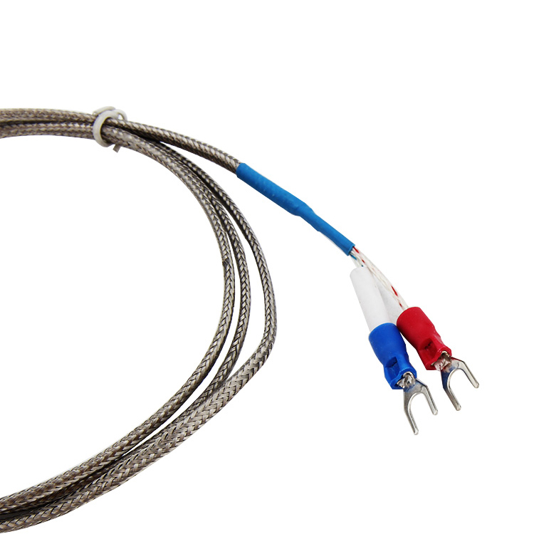 Thermocouple M6 M8 threaded thermal resistance temperature sensor probe K type 1M - Imagem 6