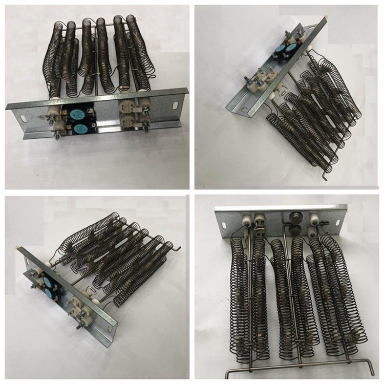 High Quality 5000w Resistance Coil Heating Elements Open Coil Air Heating Elements Bare Heater - Pilt 5