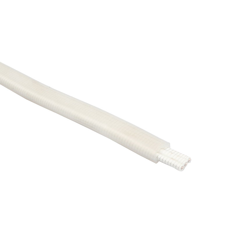 2*0.75mm 25W/meeter Silikoonkummist konstantse võimsusega küttekaabel valge traatkaabel - Image 5