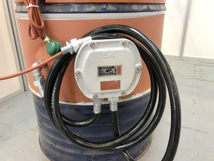 Fleksibilen grelnik za silikonsko olje Grelec iz silikonske gume z digitalnim termostatom 55 Galonski 200L sodi - Image 2