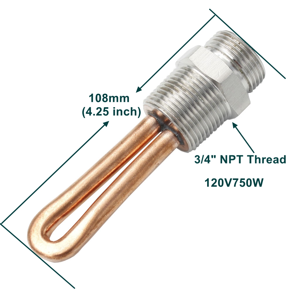 管式加热元件柴油发动机零件本体加热器 3500022 120电压750W