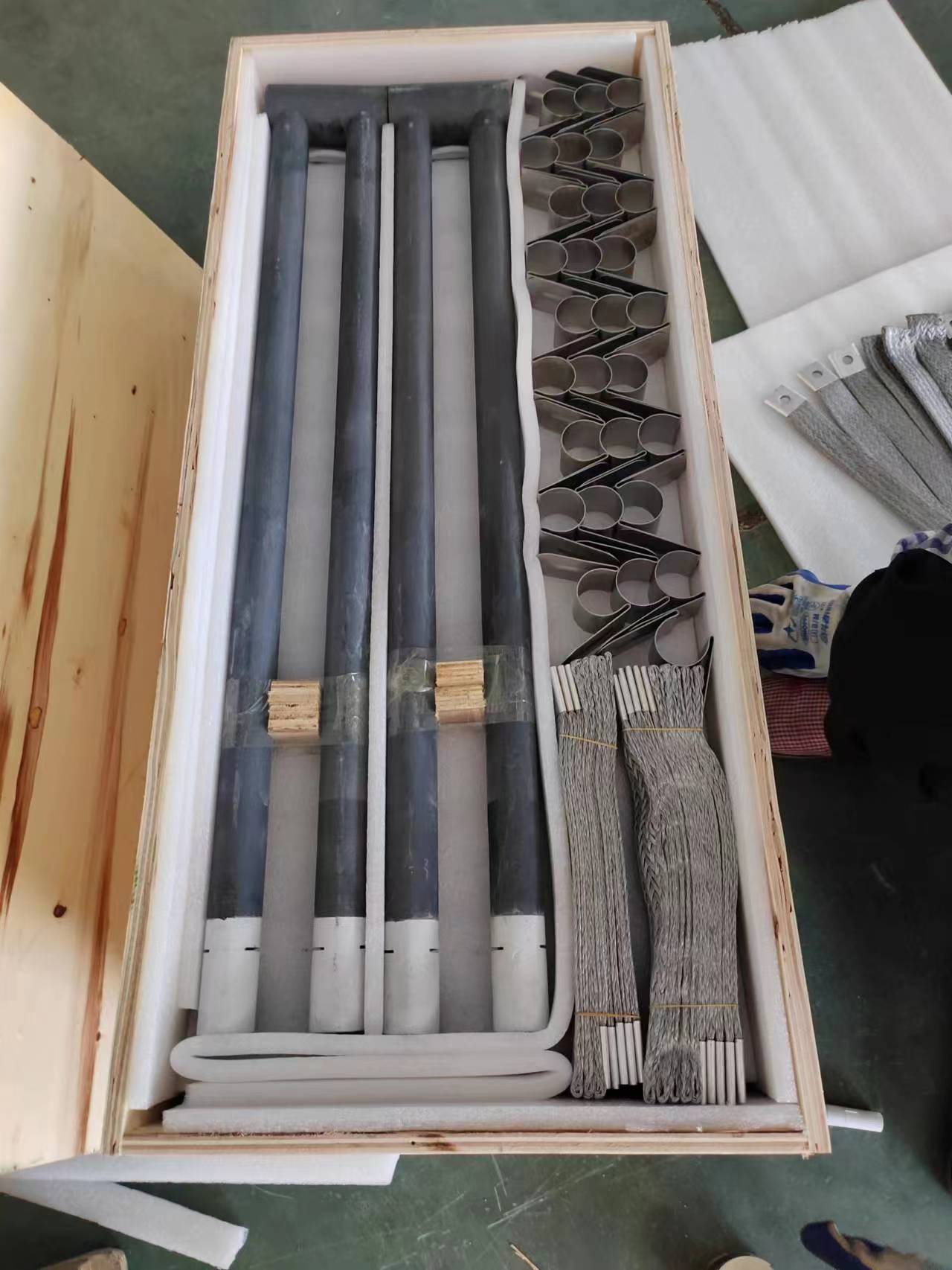 1625C Ed U Type Laboratory Furnace Electric Silicon Carbide Heating Rod Tube - Pilt 3