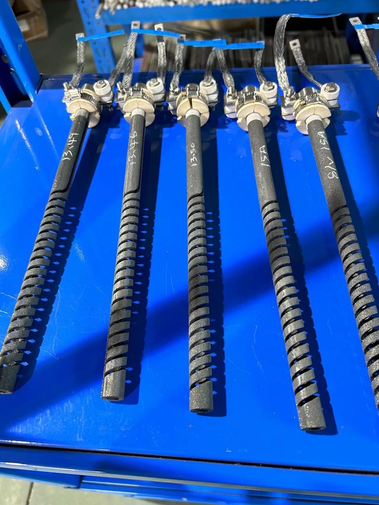1625C Customized High Purity High Temperature Refractory Sic Tube Silicon Carbide Rod Heating Element - Image 6