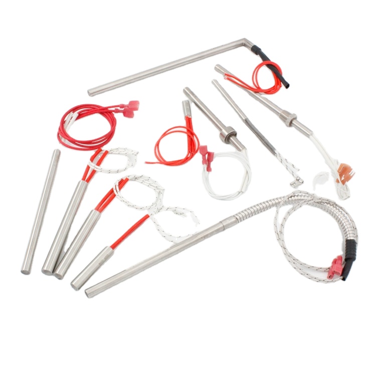 12v 24v 120v 80w 100w 500w stainless steel electric heating element rod cartridge heating