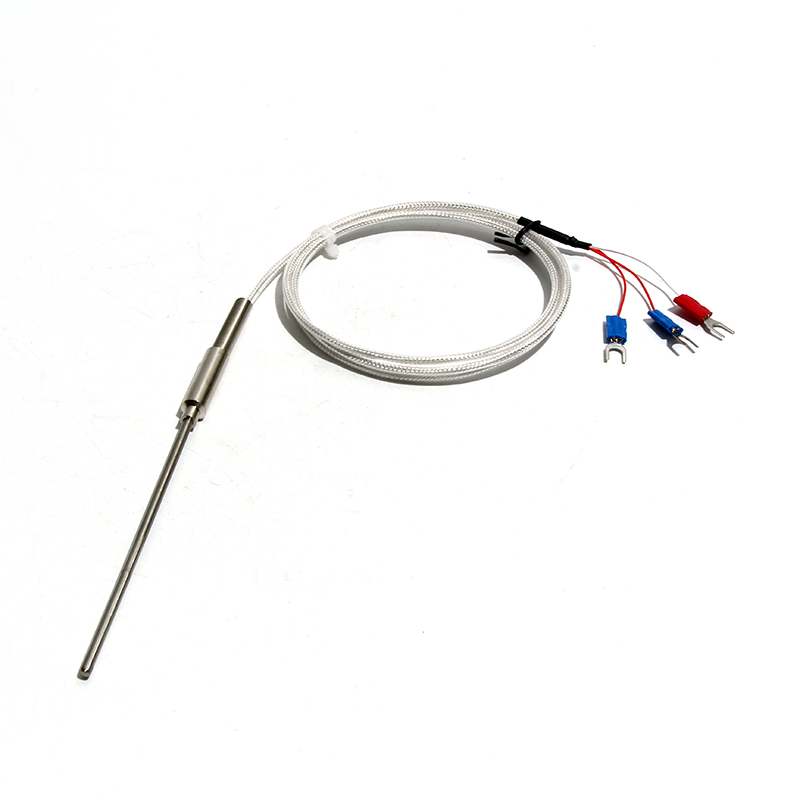 K/J/PT100 type Flexible Thermocouple Sensor Probe with Insulated High Temperature Lead Wire - Image 3