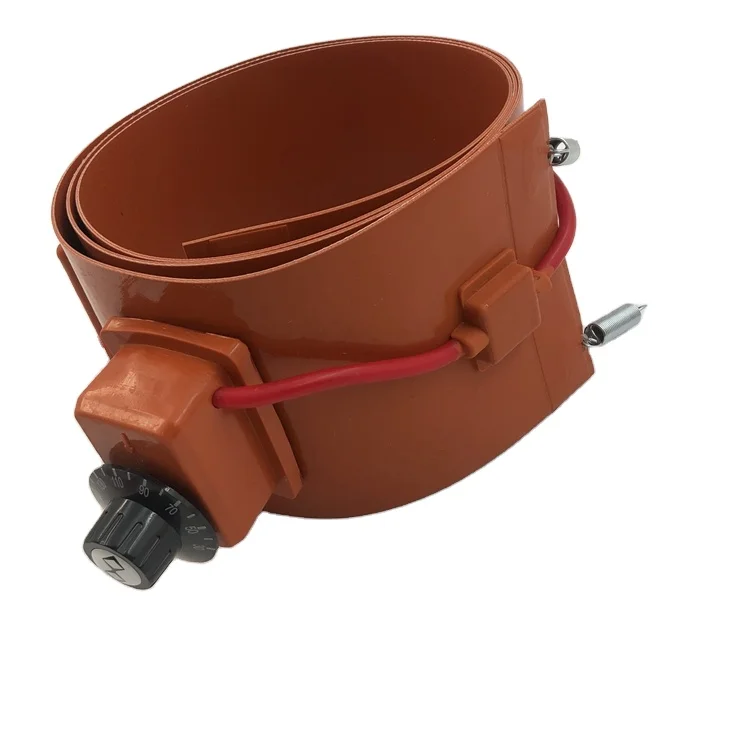 Noua listă Rubber Pad 3D Printer 20L 50L 120L 200L Bandă de încălzire flexibilă din silicon pentru căldură tambur - Image 2