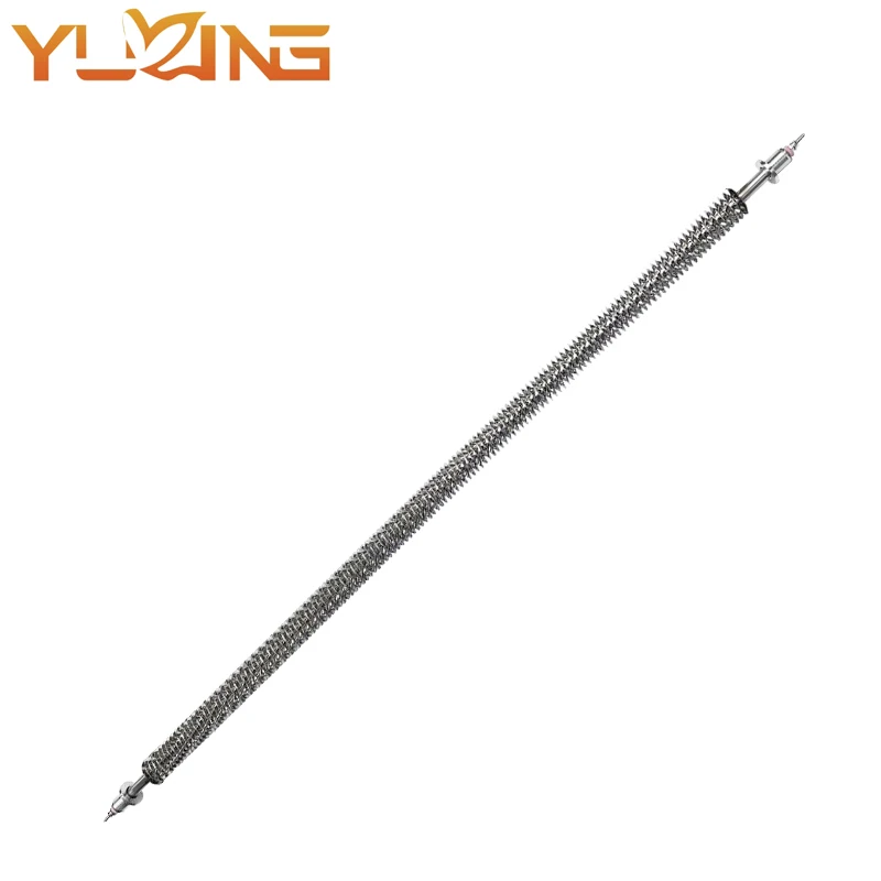 I Shape Straight Type Stainless Steel Electric Air Heating Finned Tube Heating Elements - Image 3