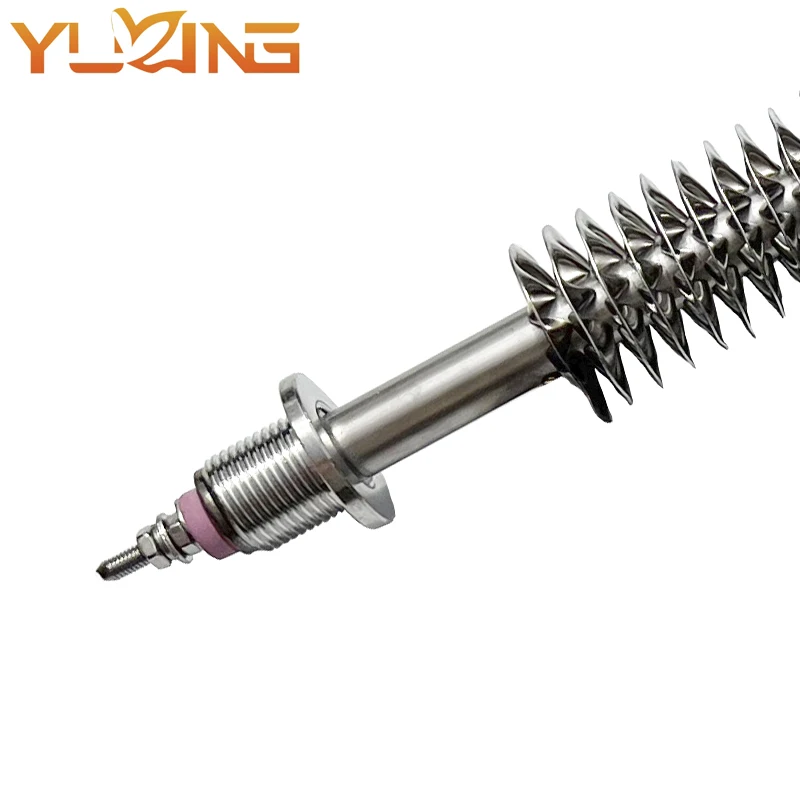 I Shape Straight Type Stainless Steel Electric Air Heating Finned Tube Heating Elements - Image 4
