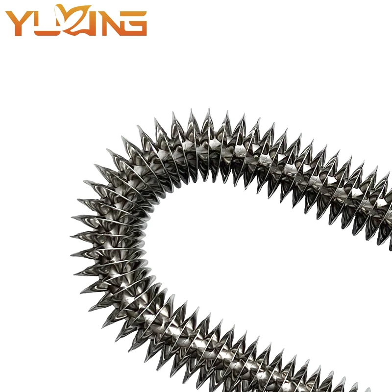 Industrial Electric Fin Tube Heater U-Type Air Heating Element for Load Bank New Stainless Steel Restaurant Retail Industries - Image 4
