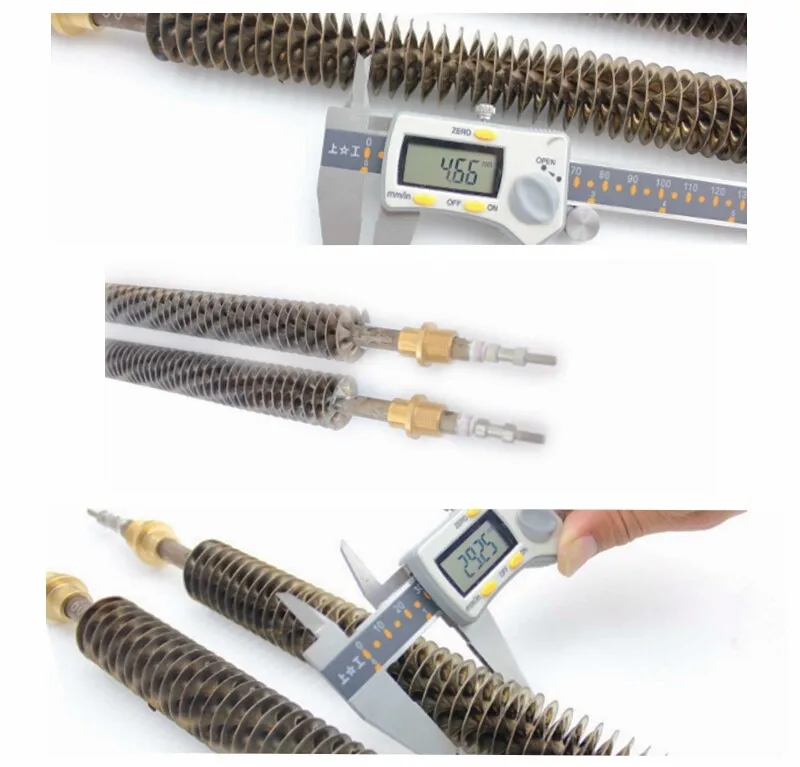 Industrial Electric Fin Tube Heater U-Type Air Heating Element for Load Bank New Stainless Steel Restaurant Retail Industries - Image 6