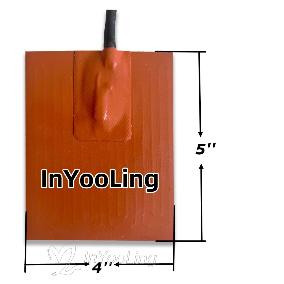 Factory direct sales 120v 5 * 4 inches silicone rubber heating pad electric heater heating pad - Image 2