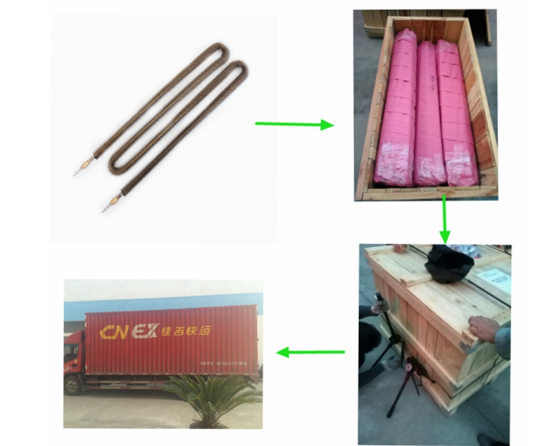 220v 2kw 3kw 5kw High Quality Industrial Electric Stainless Steel Air Finned Tubular Heaters Finned Strip Heater - Image 5