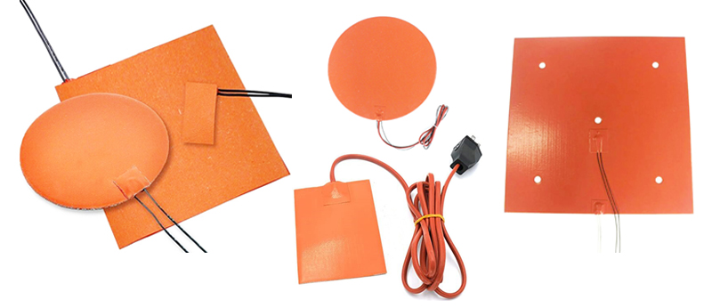 110v flexible heating mats flexible heaters silicone rubber heating pad plate heater - Image 3