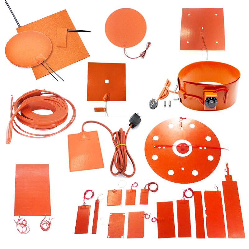silicon heater pad 24v 30watt for drain pipe 120 volt high temperature silicone rubber heating tape - Image 2
