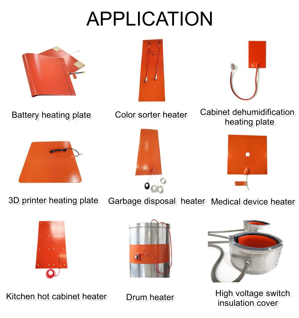 silicon heater pad 24v 30watt for drain pipe 120 volt high temperature silicone rubber heating tape - Image 6
