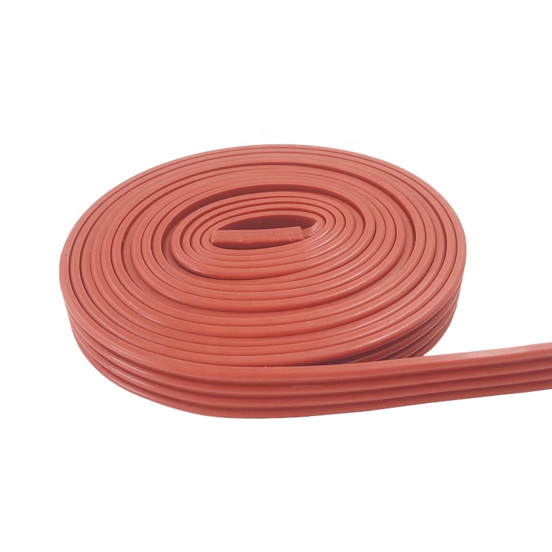 220v 100w electric heating element belt flexible silicone rubber pipe heater with thermostat - Bild 2