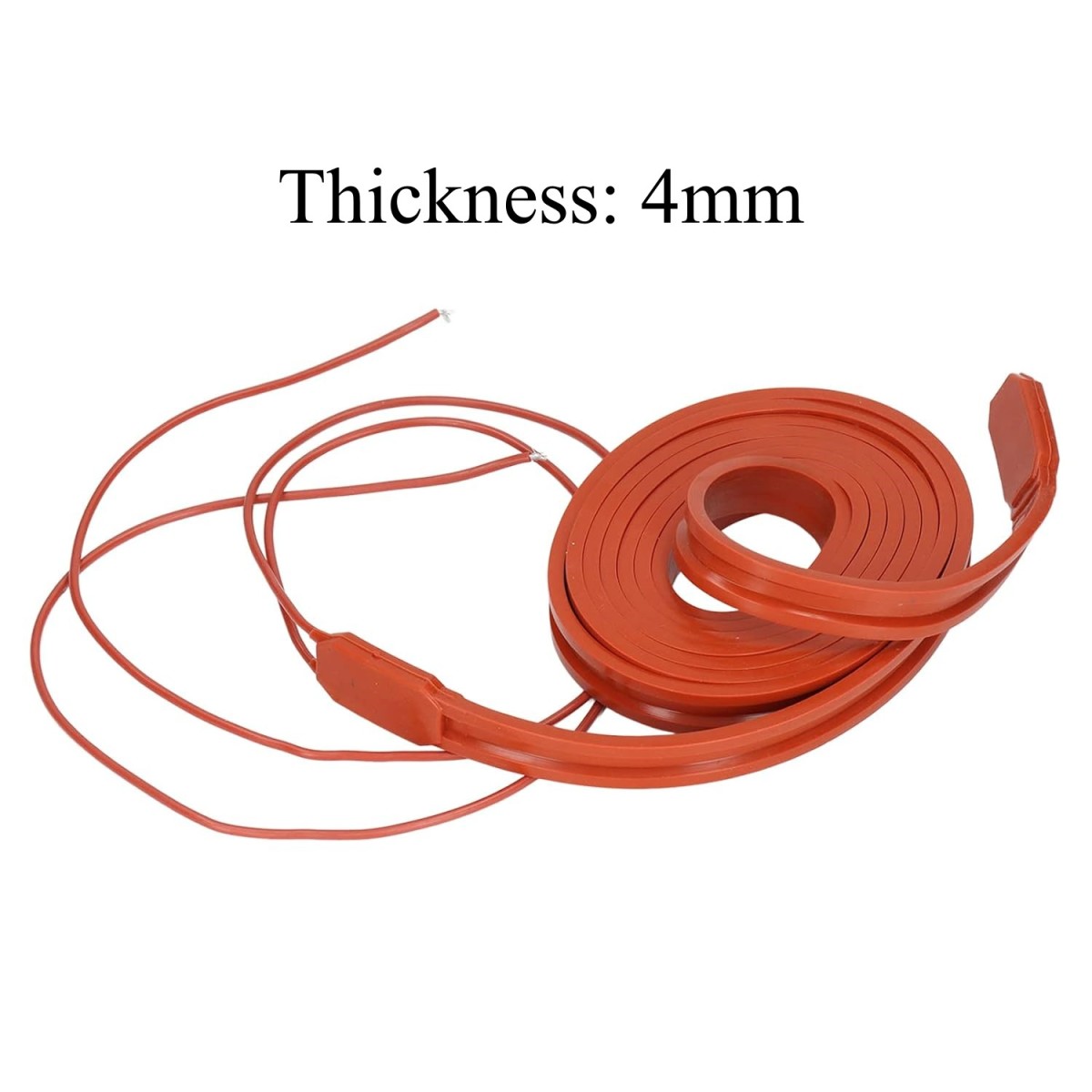 220v 100w electric heating element belt flexible silicone rubber pipe heater with thermostat - Bild 5