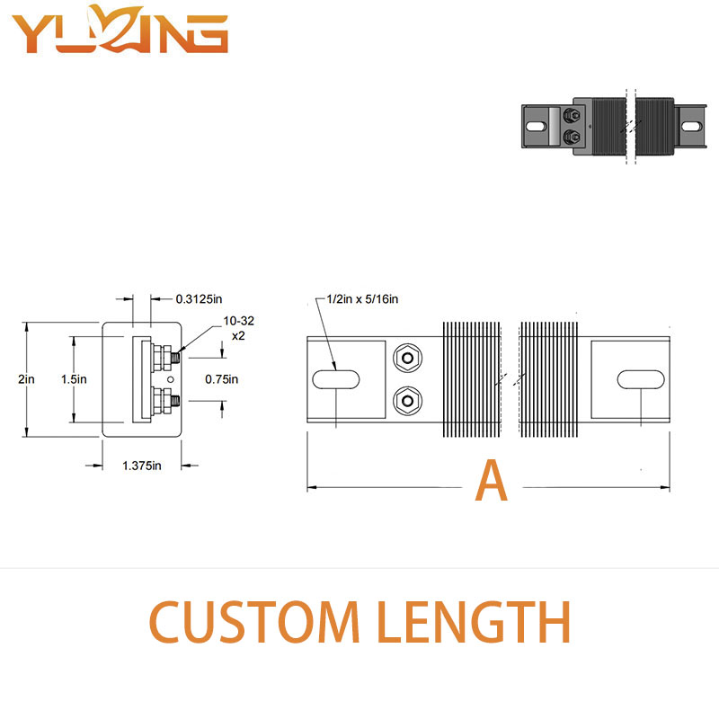 High temperature 350W Ceramic Finned Air Strip Heater Element - Slika 5