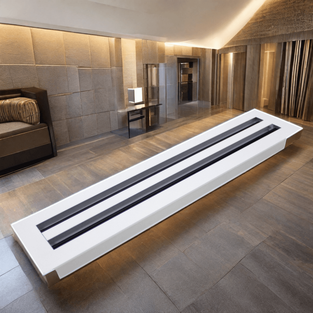 Modern Linear Slot Diffuser Customized Size for Bathroom Exterior Hospital Hotel Use - Image 2