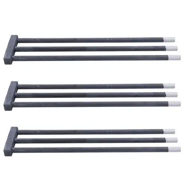 3-phase W-shaped silicon carbide float glass heater for tin bath - Image 3