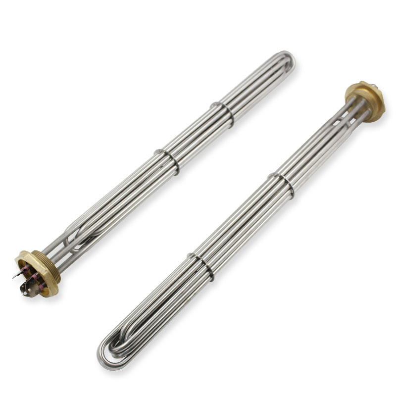 Industrial Electric 3 phase Immersion Tubular Hot Water Heating Element boiler Flange Heater Element - Imagem 4