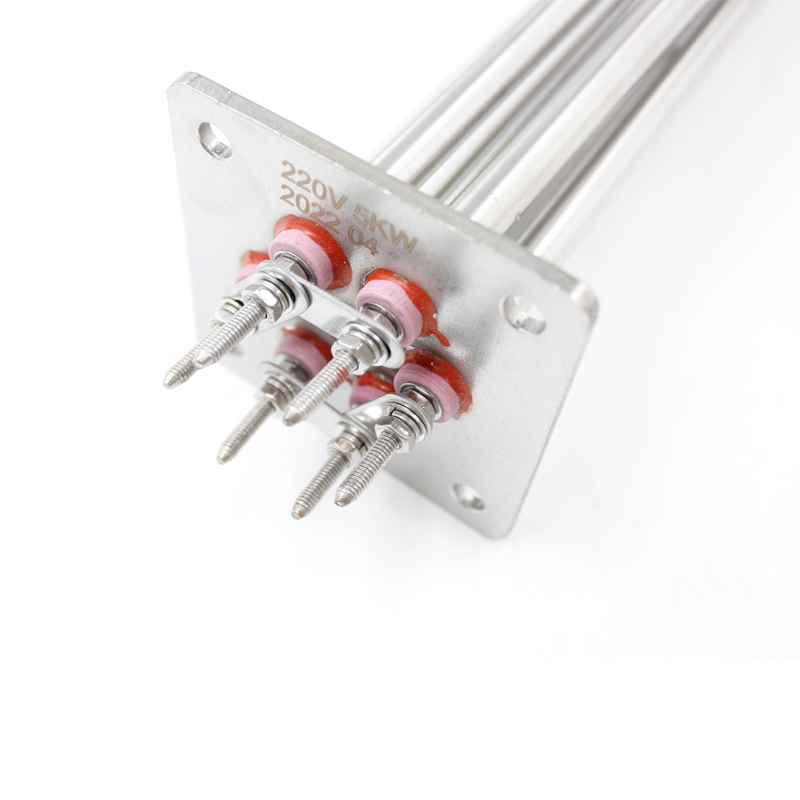 220v 5kw industrimotståndsolja rörformig vattenpanna elektrisk fläns elpatron - Image 6