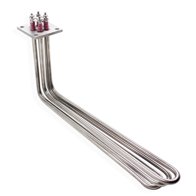 Electric 380V flange heater tubular immersion heater with rectangle flange - Image 2