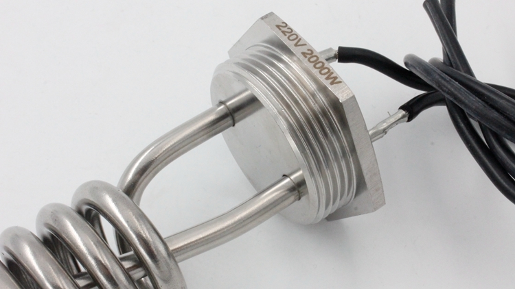 DN40 Flanscheintauchwasser Rohrheizheizungselement für Kaffeemaschine -Kesselheizung - Bild 4