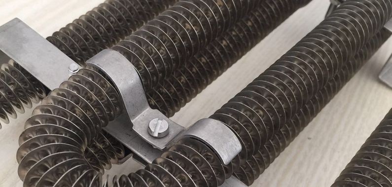 Finned Tubular Heating Element Electric Air Duct Strip Finned Tubular Heater - Pilt 3