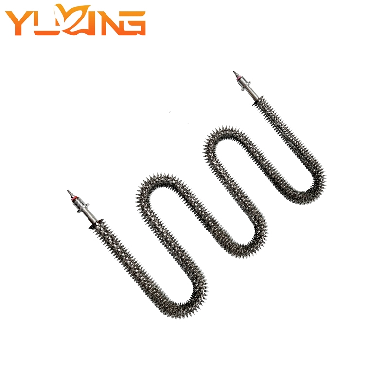 W-fin immersion heater 304 stainless steel electric element Air heating electric element