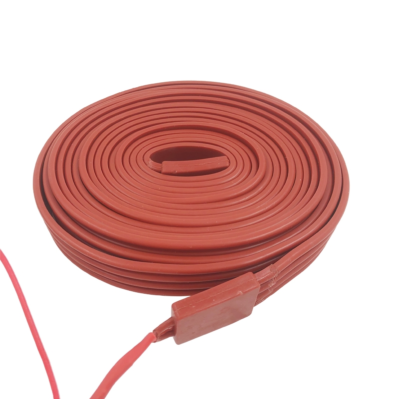 Electric heating element with thermostat with flexible silicone rubber tube heater 220v 100w - Immagine 4