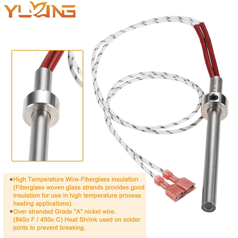 Stainless Steel Igniter Pellet Stove Cartrid Heater Electric Heat Tube - Image 6