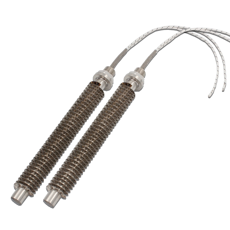 Stainless steel electric fin tube air tubular fin with heater