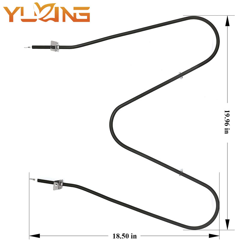 220v 2kw Industrial Air Tubular BBQ Electric Grill Heating Element for Oven