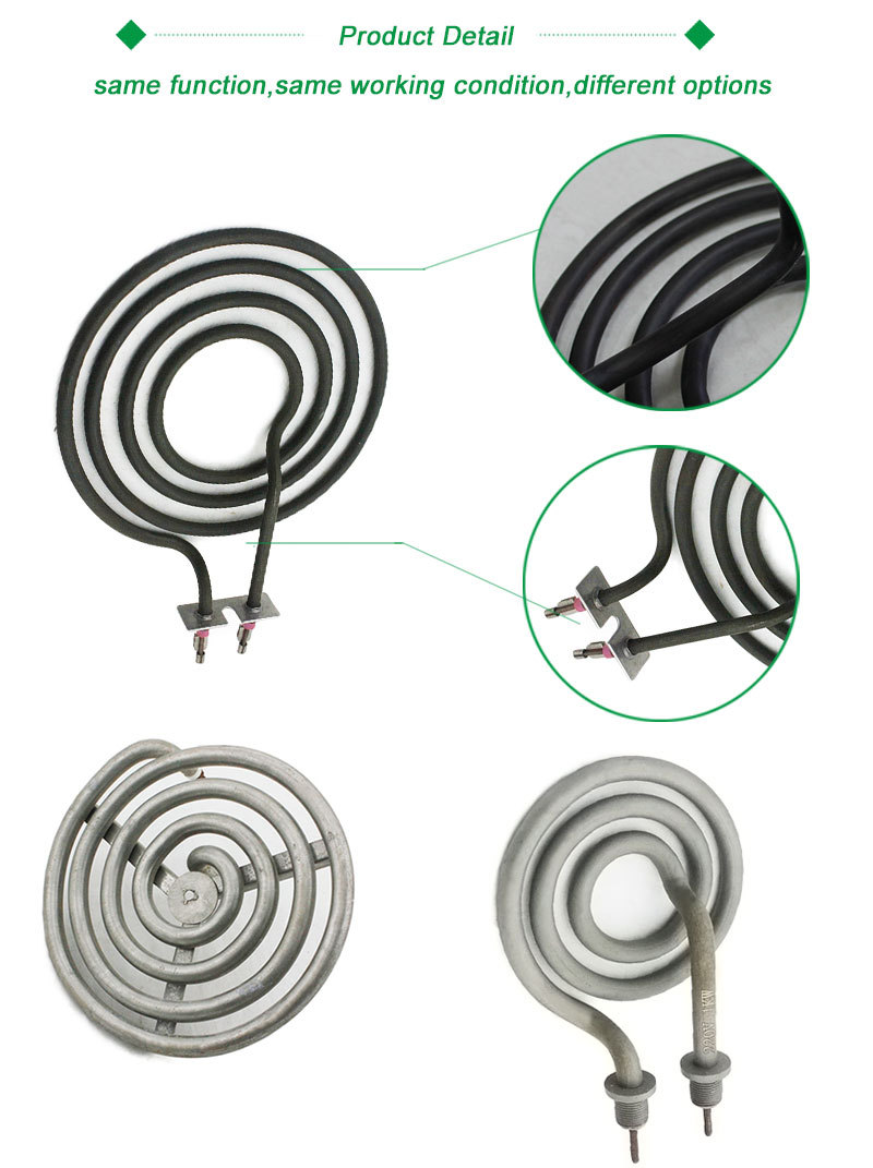 Electric 4 Turns Stove Coil Heater Built-In Air Fryer Heating Element for Household Electric Cooktops Type - Image 5