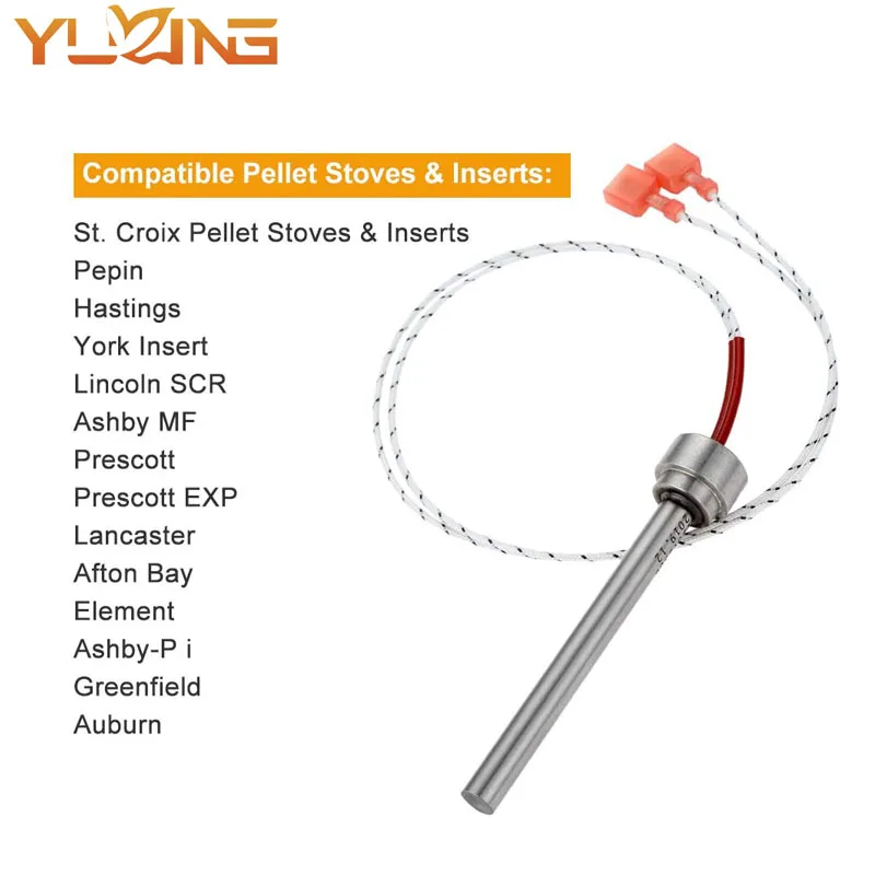 St. Croix Replacement Pellet Stove Igniter Stainless Steel with Heating Wire - Image 4