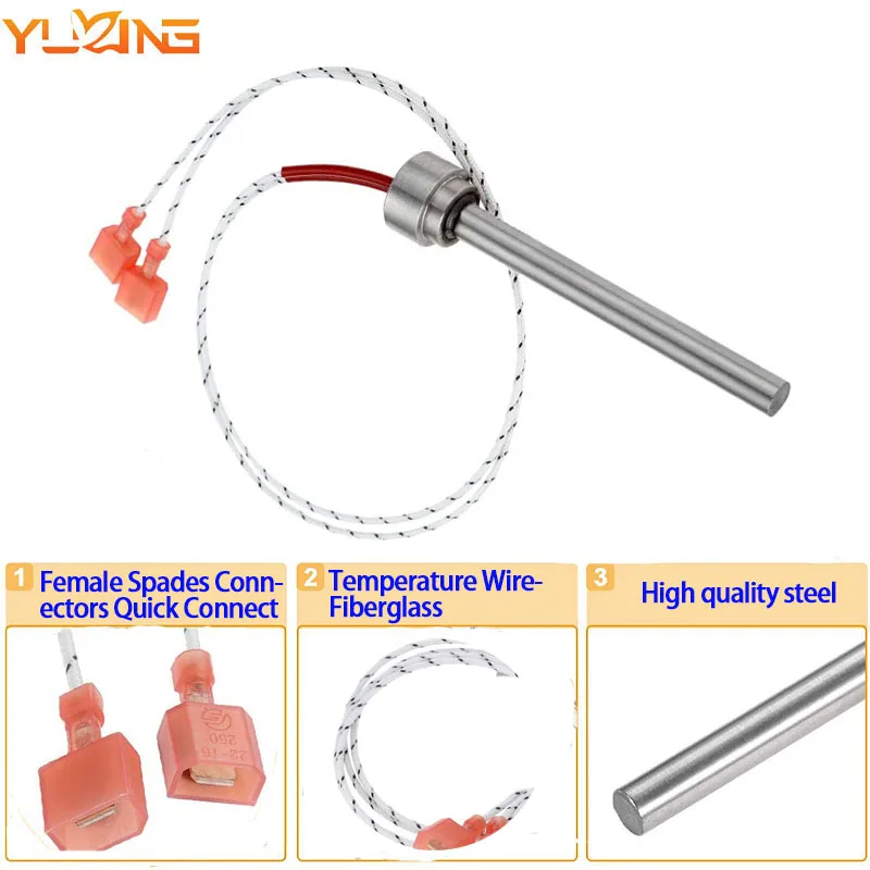 Stainless Steel 80P52727-R Pellet Stove Igniter Replacement for St Croix New Condition for Home Use Restaurants Farms - Image 3