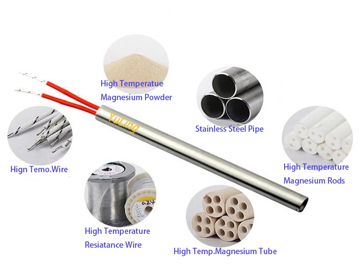 Electric Hot Rod Stainless Steel Heating Element 8x100mm Cartrid Heater for Home Use &li - Image 6