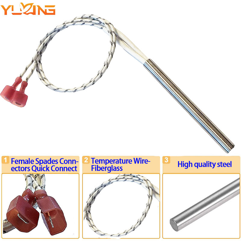 250V 150W Industrial High Watt Density Electric Food Cartridge Heaters Heating Element Factory in China - Imagem 5