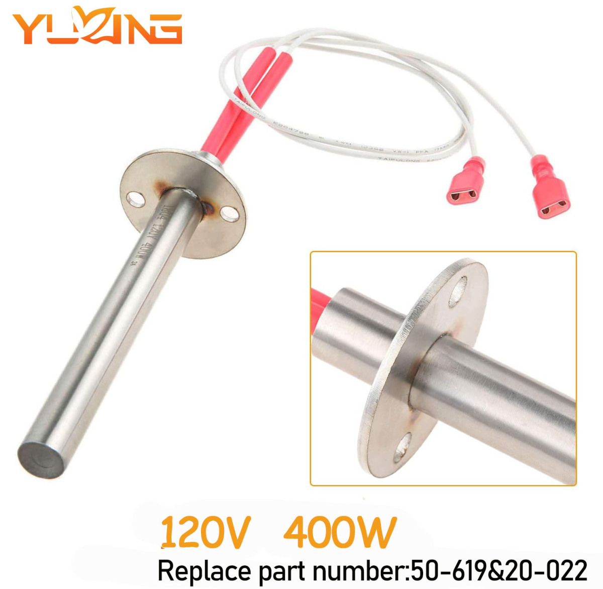 Heating Wire Compatible Igniter 50-619 Stainless Steel Heating Equipment Accessory Enviro Vistaflame Pellet Stove Featuring - Image 5