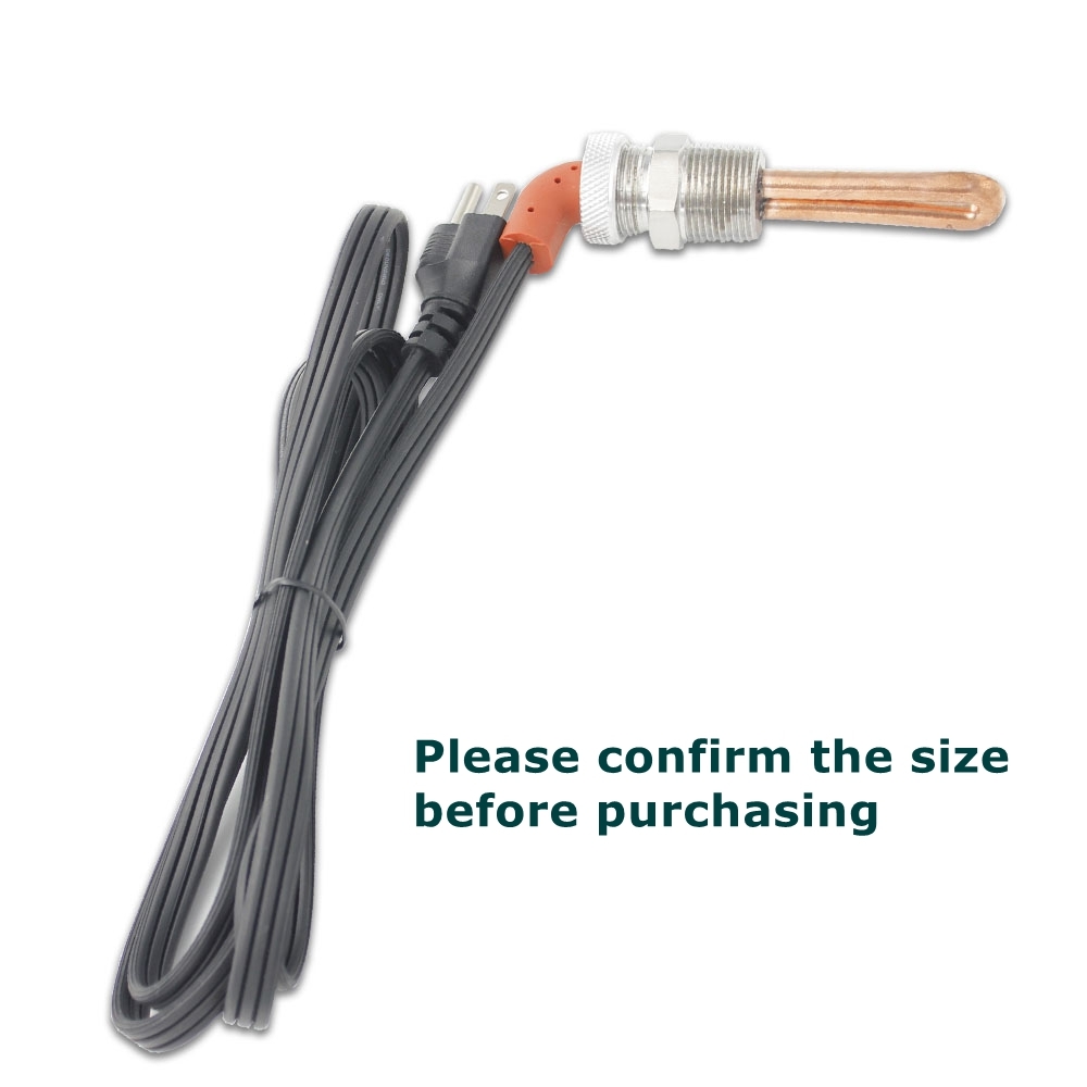 3500022 Engine Block Heater 3/4" NPT Thread | CE Approved | 120 Volts | 750 Watts - Image 3