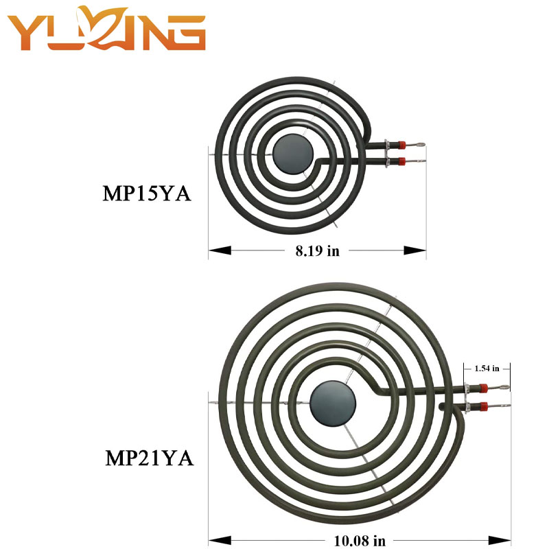 MP21YA Electric Stove Burners Replacement Electric Stove Coil Heating Element - 图片 5