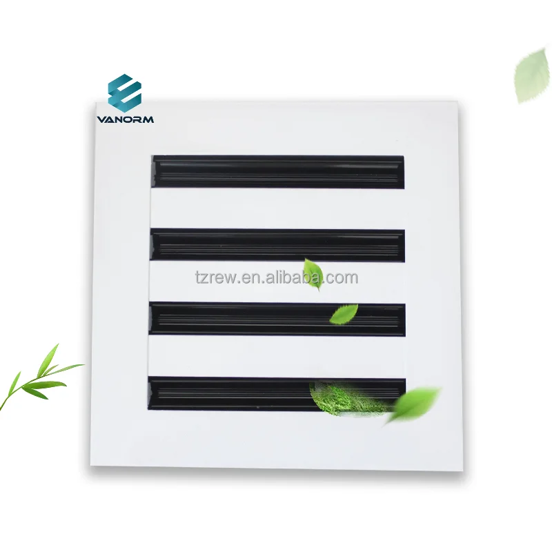 8x8 Modern AC Vent Cover White Air Vent Register & Grille for Ceiling Walls & Pisos