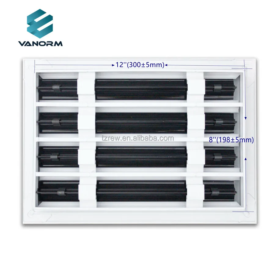 12x8 Modern AC Vent Cover - Decorative White Air Vent - Standard Linear Slot - Register Grille for Ceiling, Seinad & Põrandad - Image 3