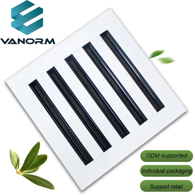 10x10 Modern AC Vent Cover Decorative White Aluminum Alloy Heating Cooling Register Grille for Ceiling Walls Floors - Image 3