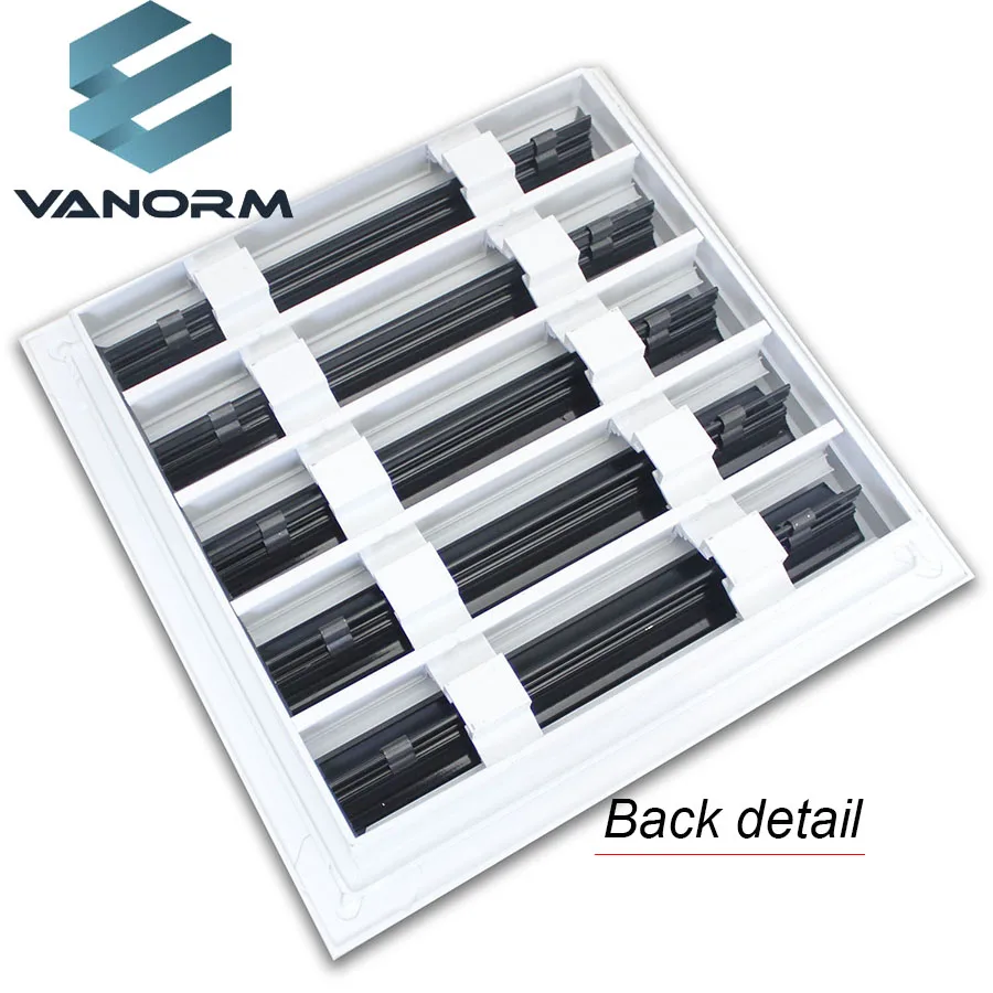 10x10 Modern AC Vent Cover Decorative White Aluminum Alloy Heating Cooling Register Grille for Ceiling Walls Floors - Image 5